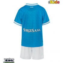 SSC Napoli Replica Home Minikit 2025-26 Short Sleeve (+ pants)
